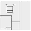 C+P Sportredskabsskab med hulplade-skydedøre (Type 5), HxBxT 195x190x60 cm Lysegrå (RAL 7035), Lysegrå (RAL 7035), Enkeltlåsning